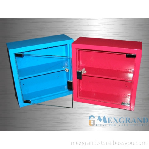Mechanical First Aid Box with Glass Door (MG-105FA / 106FA / 107FA)